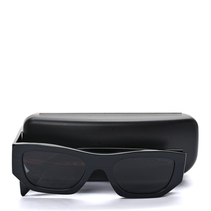 Prada Acetate Pillow Sunglasses SPR A01 Black 7 of 7