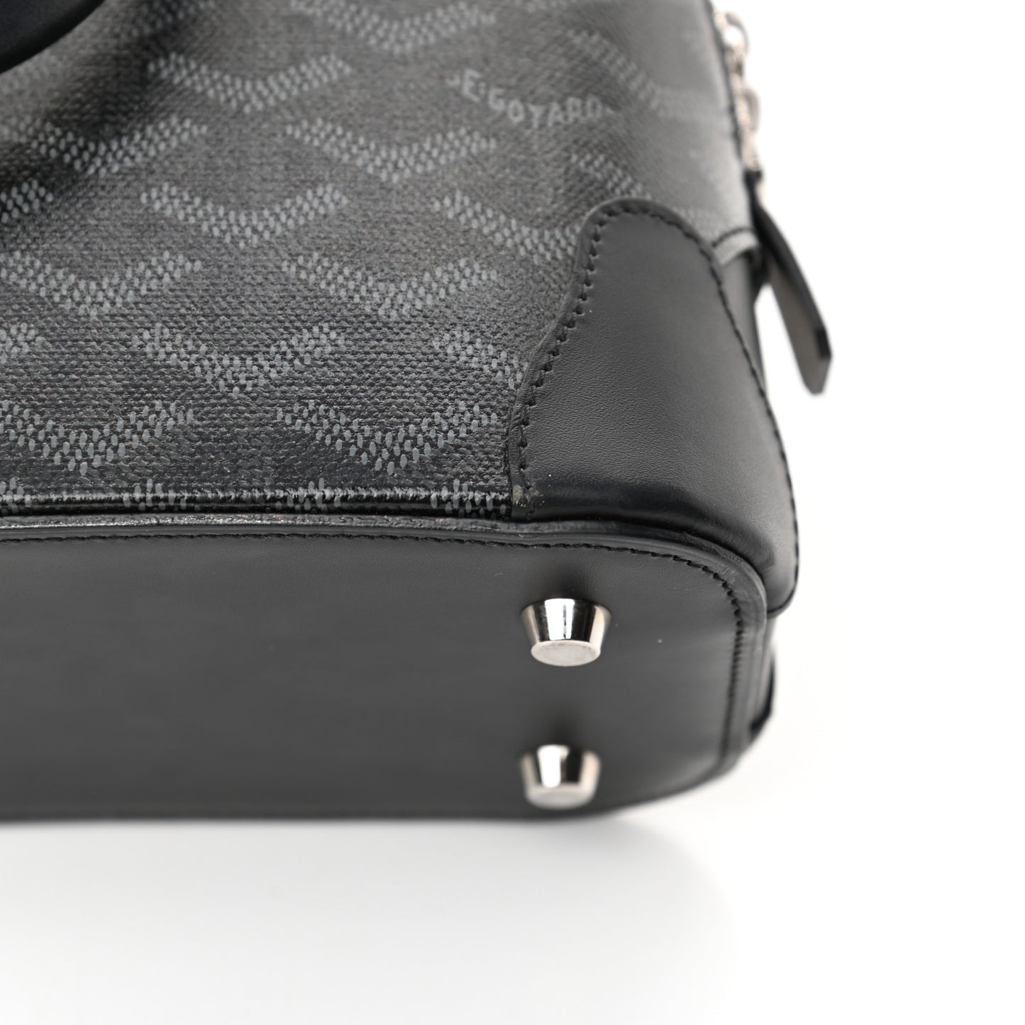 Goyardine Mini Vendome Jet Black