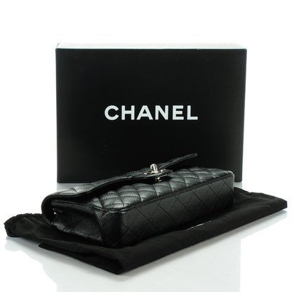 Chanel Caviar Quilted East West Flap Black 4 of 9