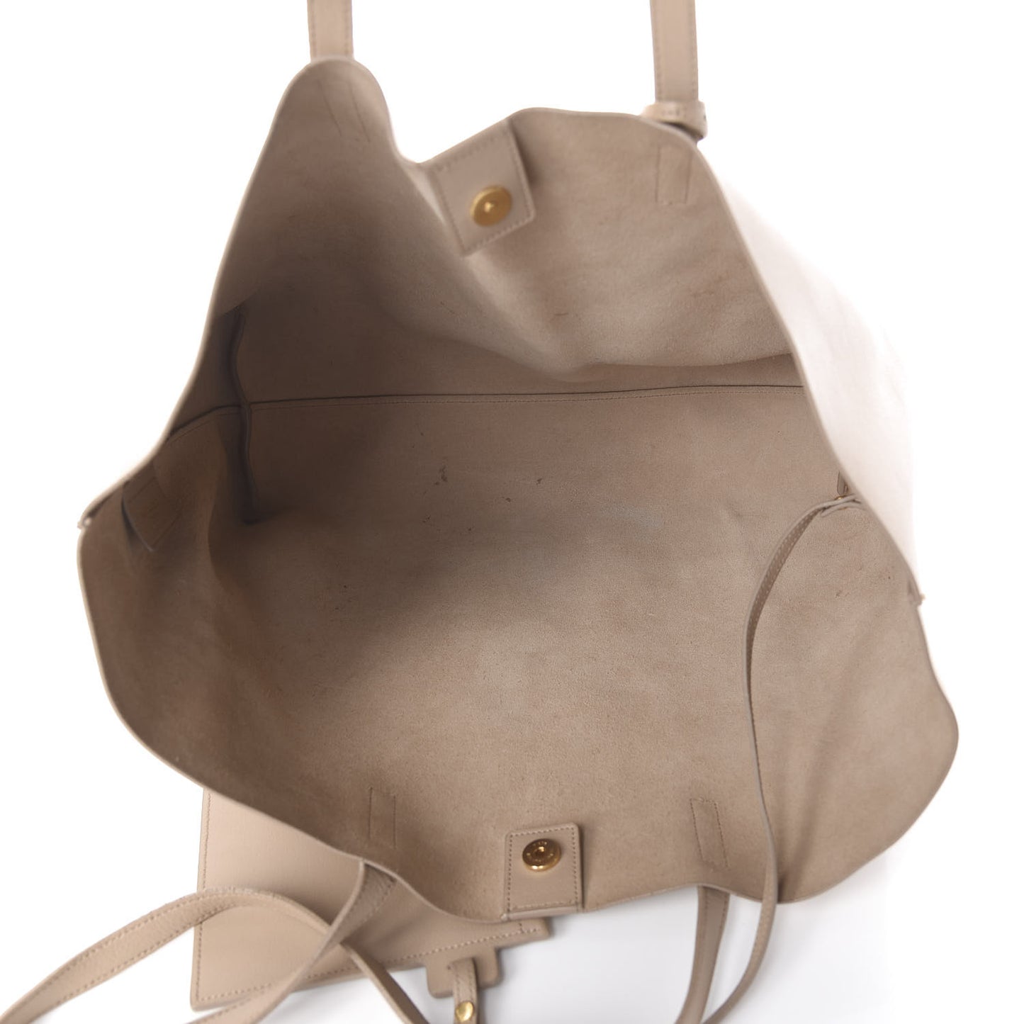 Calfskin Large Shopping Tote Natural