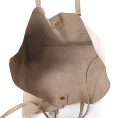 Saint Laurent Calfskin Large Shopping Tote Natural 4 of 8