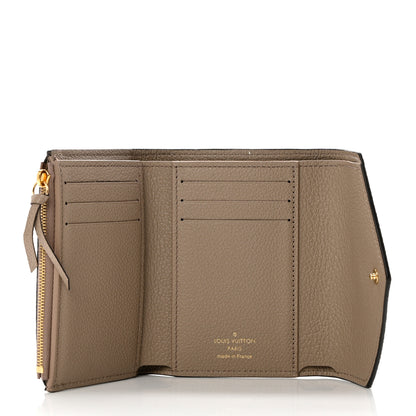 Louis Vuitton Empreinte Monogram Giant Victorine Wallet Tourterelle Creme 5 of 7