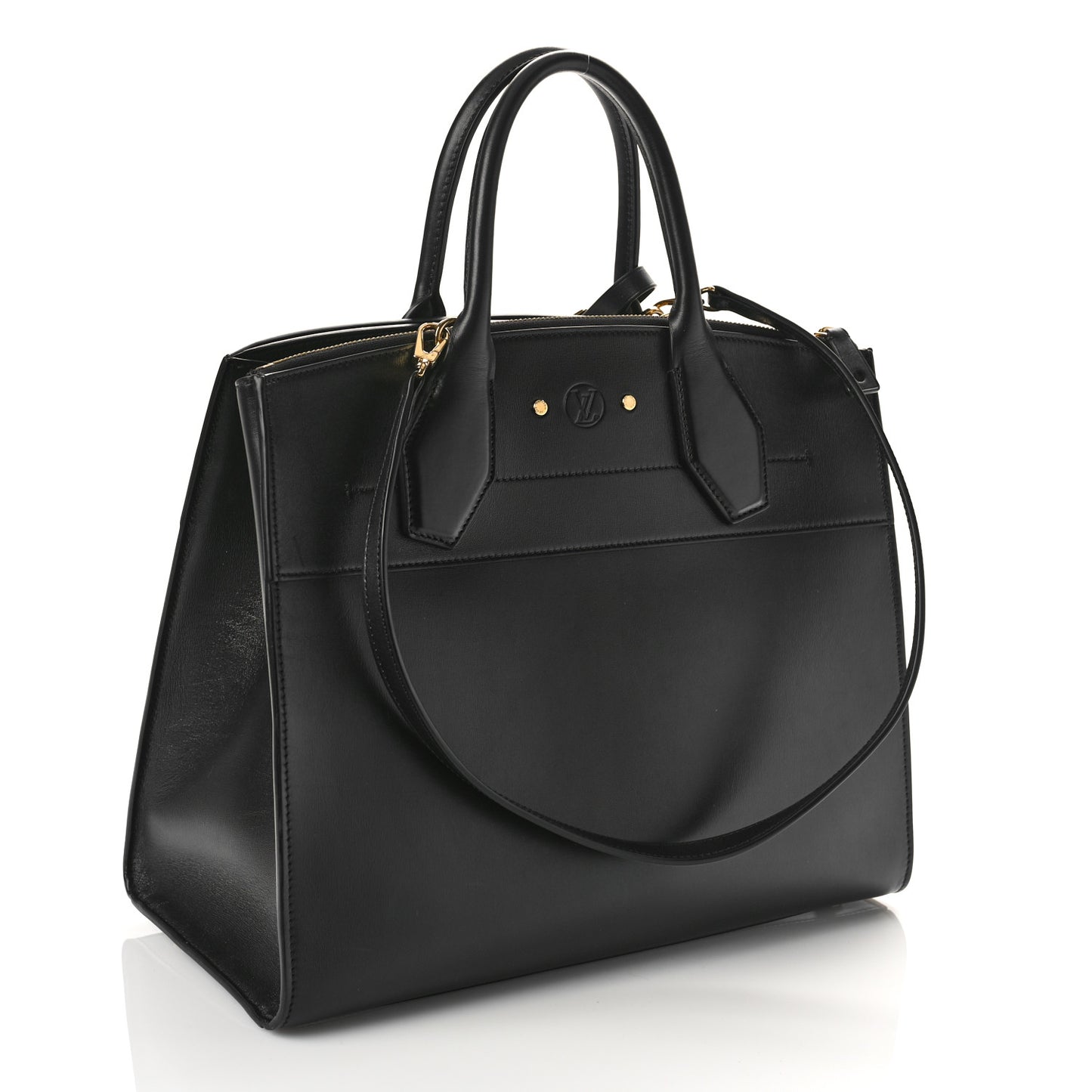 Veau Satin City Steamer GM Black