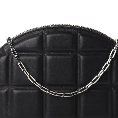 Bottega Veneta Padded Nappa Mini Half Moon Bag Black 9 of 9