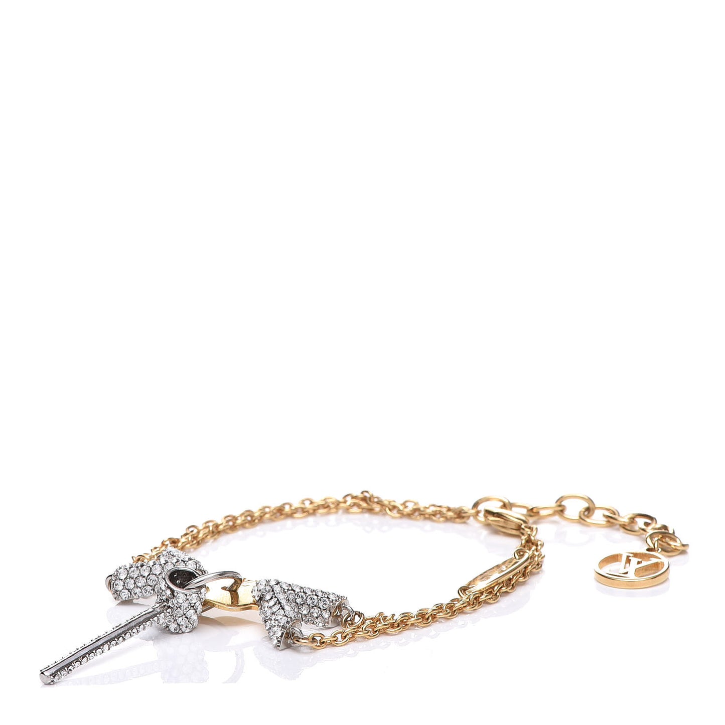 Swarovski Essential V Strass Bracelet Gold