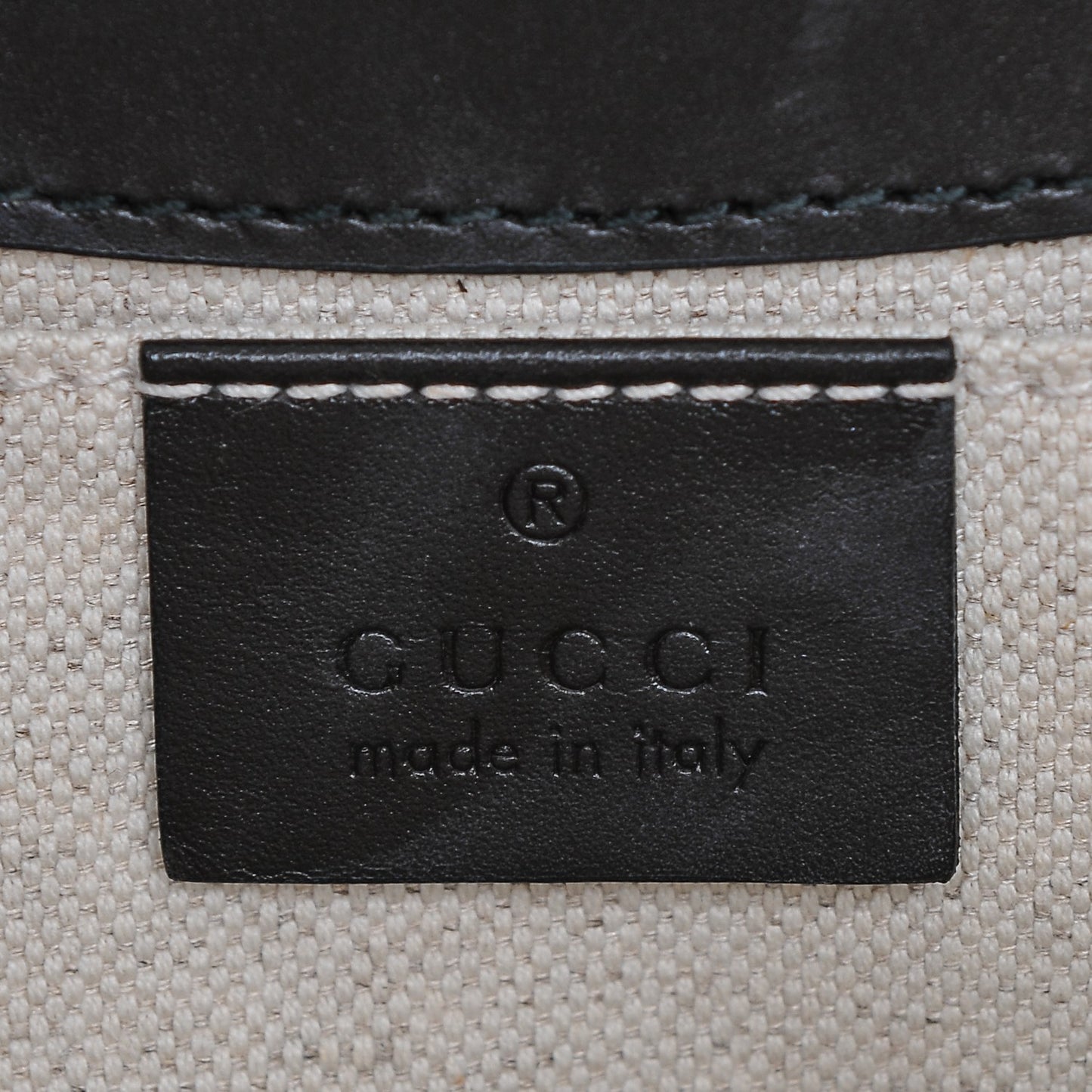 Monogram Margaux Calfskin Medium Emily Chain Shoulder Bag Beige Ebony Cocoa