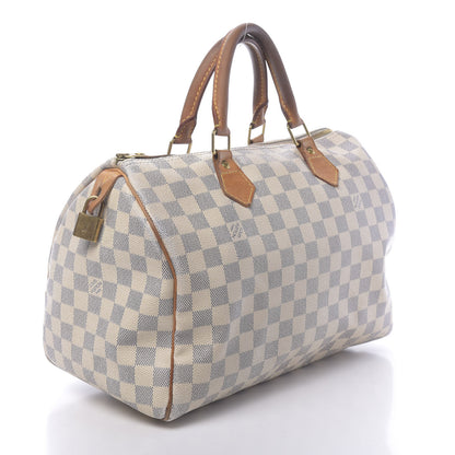 Louis Vuitton Damier Azur Speedy 30 3 of 22