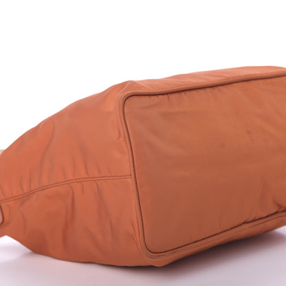 Prada Tessuto Nylon Shoulder Bag Papaya 6 of 9