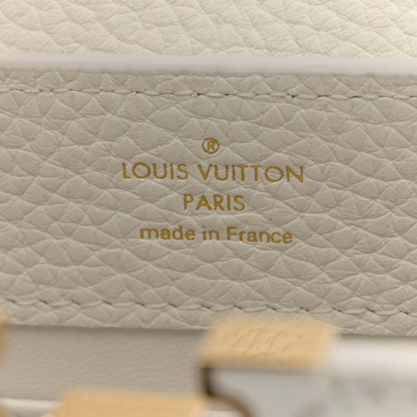 Taurillon Mini Capucines White