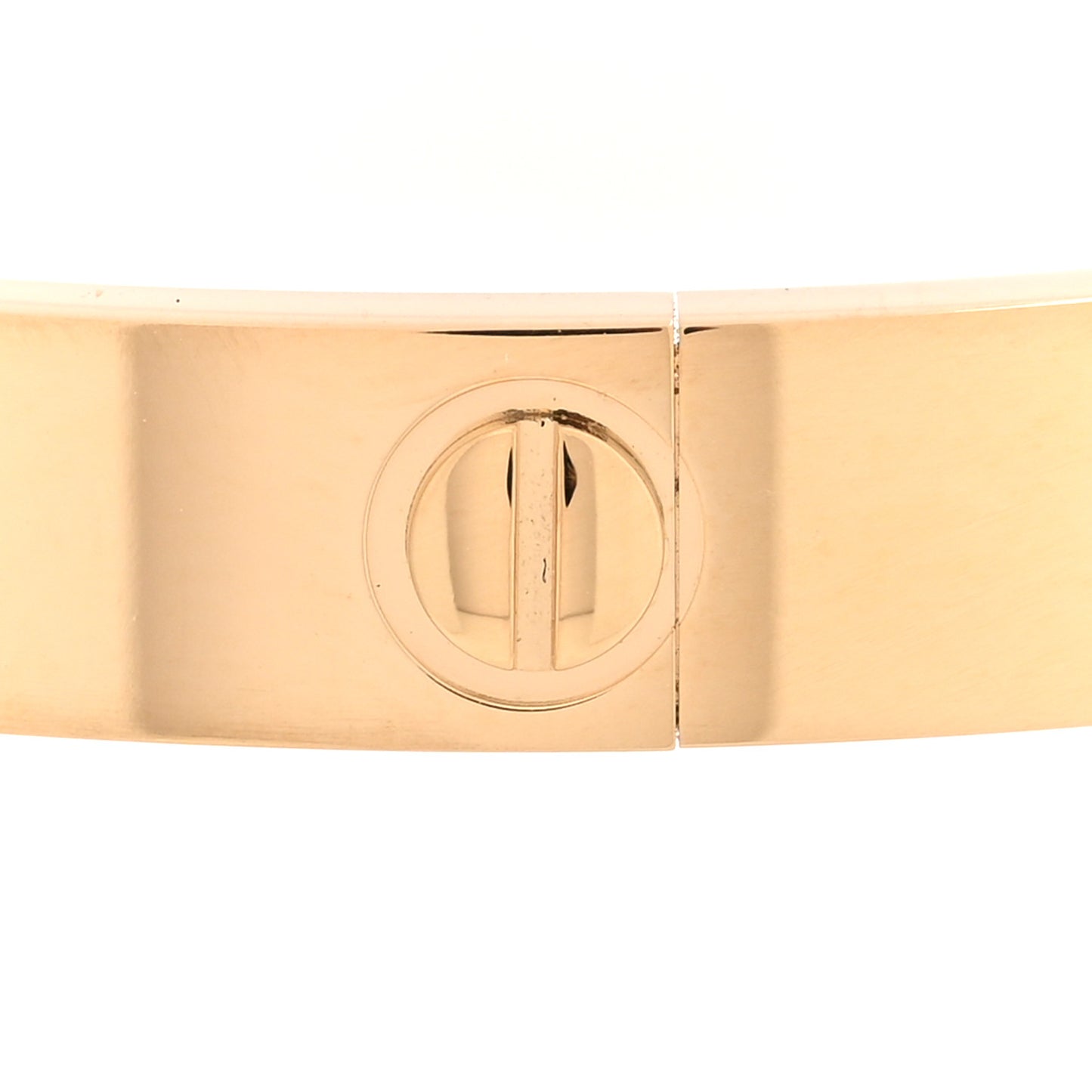 18K Yellow Gold LOVE Bracelet 17