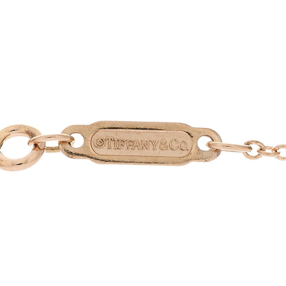 Tiffany 18K Rose Gold Small T Smile Pendant Necklace 4 of 6