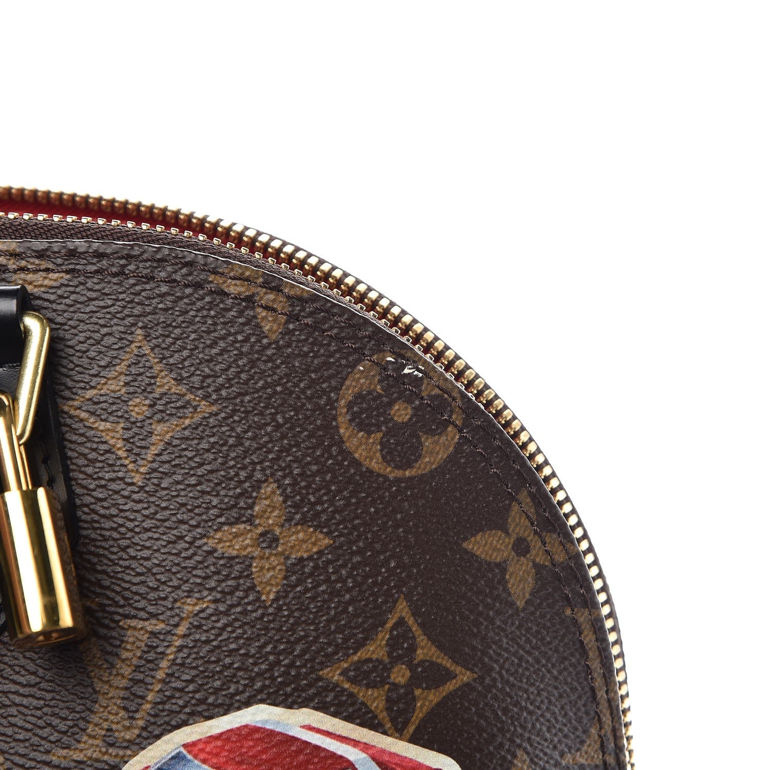 Louis Vuitton Monogram World Tour Alma PM 8 of 8