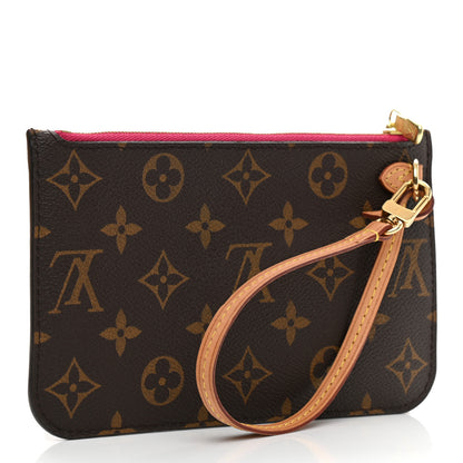 Louis Vuitton Monogram Neverfull PM Pochette Fuchsia 3 of 8