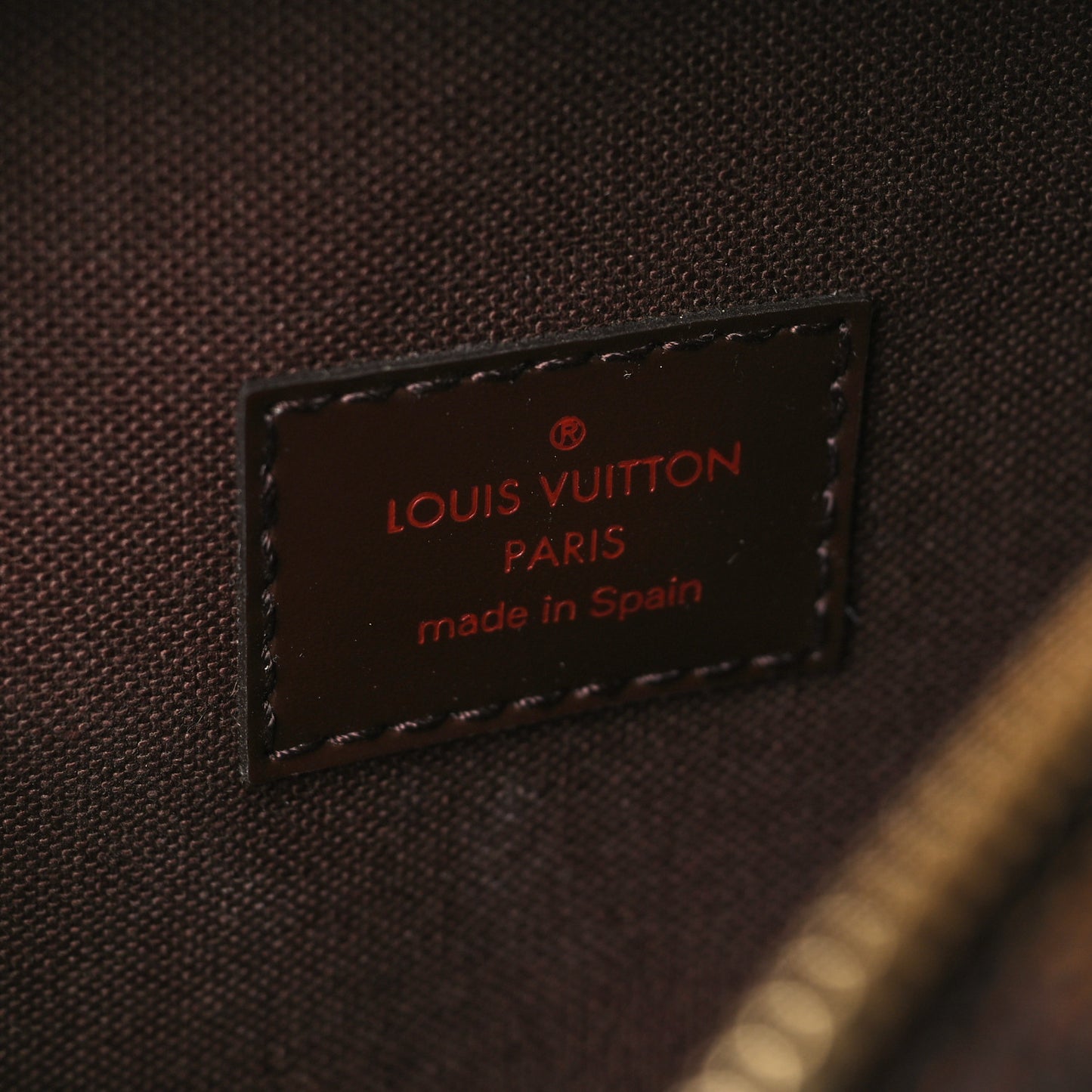 Damier Ebene Pochette Gange