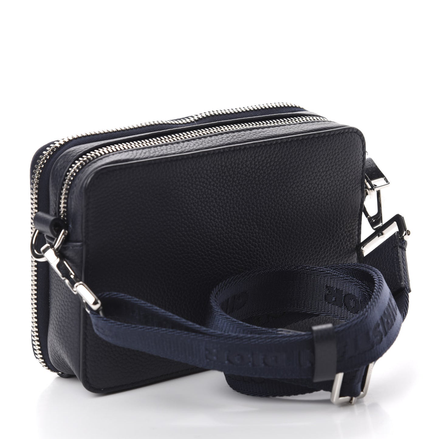 X AIR JORDAN Grained Calfskin Crossbody Blue