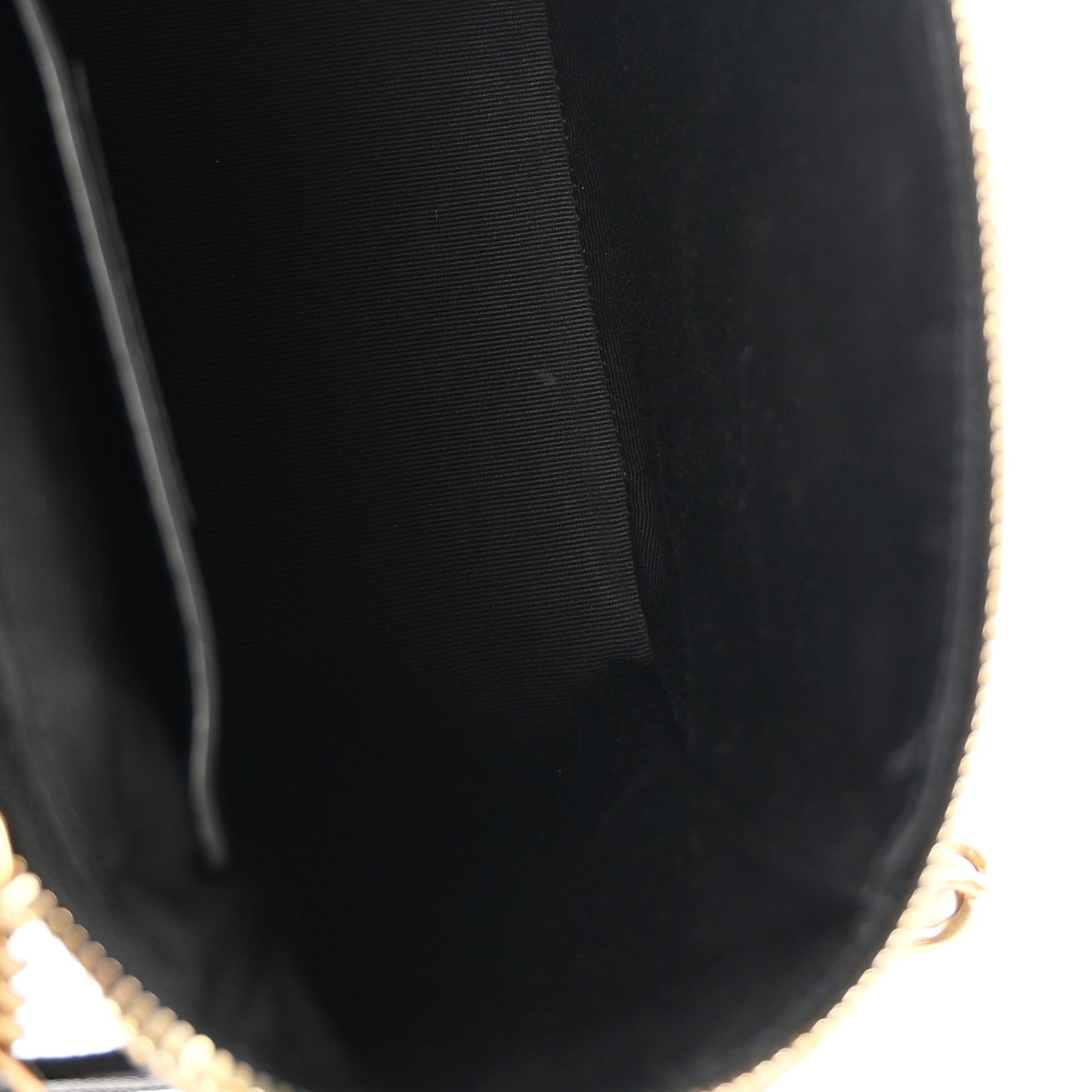 Grain de Poudre Quilted 80's Vanity Bag Black