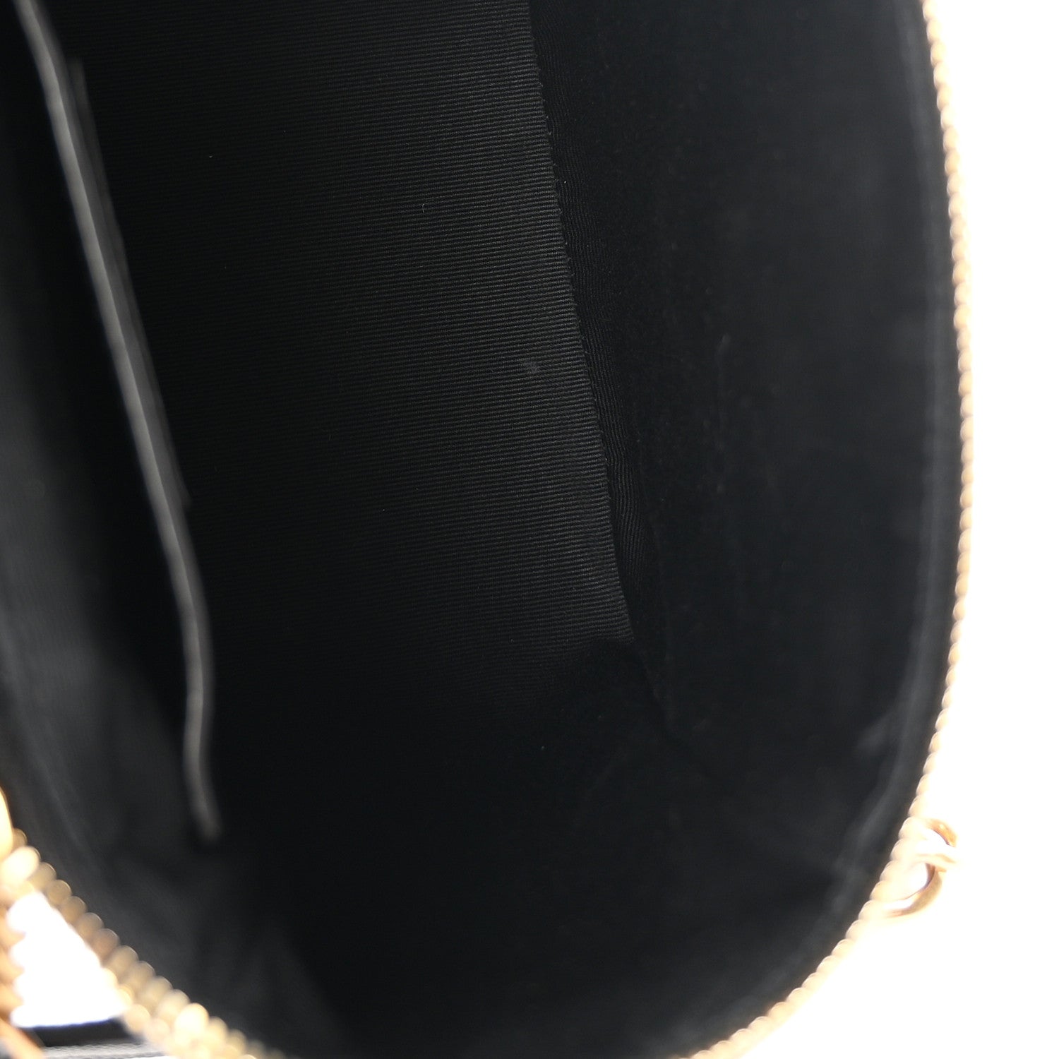 Saint Laurent Grain de Poudre Quilted 80's Vanity Bag Black 5 of 10