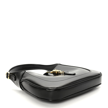 Gucci Boarded Dyana Lux Calfskin Small Jackie 1961 Hobo Black 4 of 12