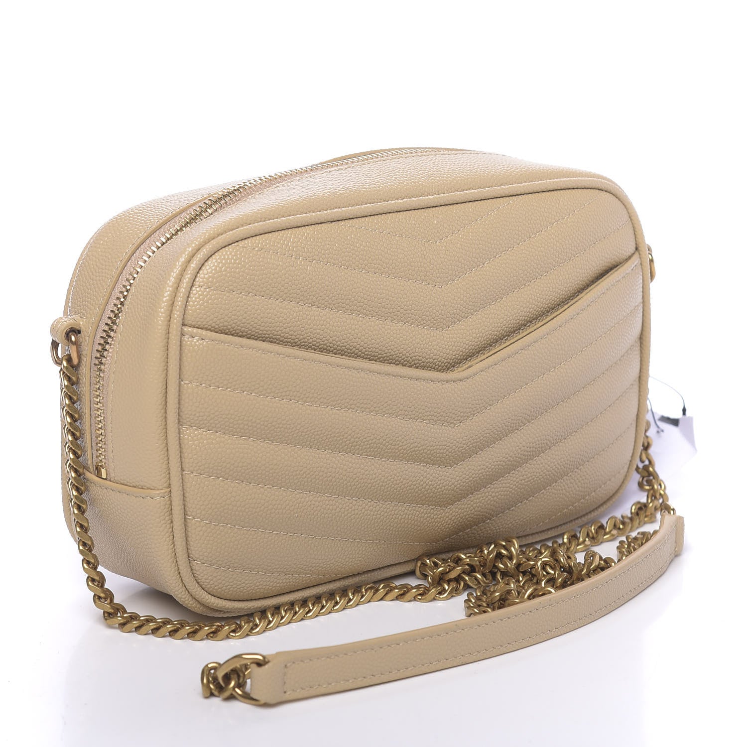 Saint Laurent Grain De Poudre Matelasse Monogram Mini Lou Camera Bag New Powder 3 of 10