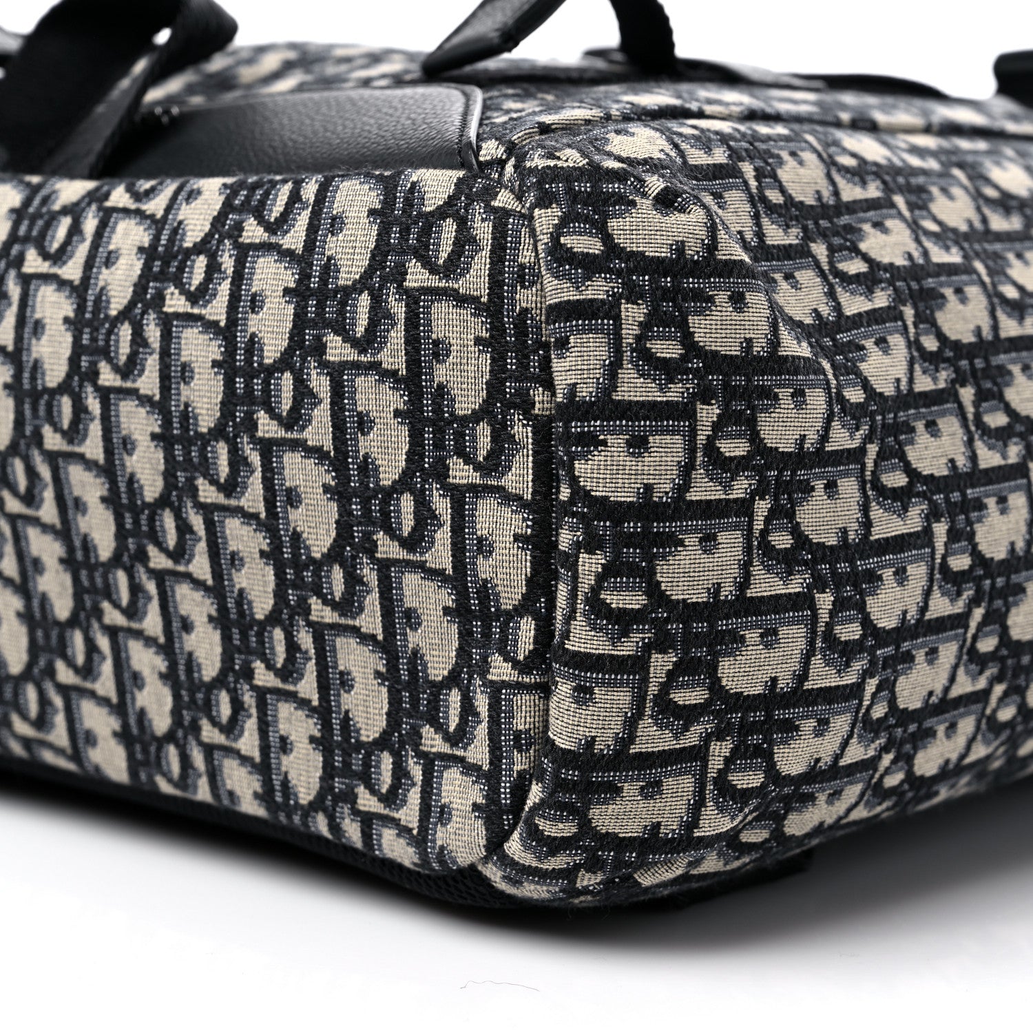 Christian Dior Oblique Explorer Backpack Blue Black 9 of 9