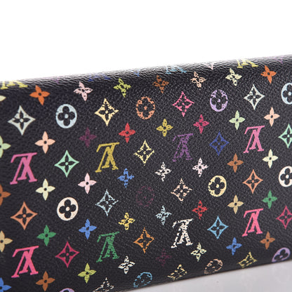 Louis Vuitton Monogram Multicolor Sarah Wallet Black Grenade 5 of 16