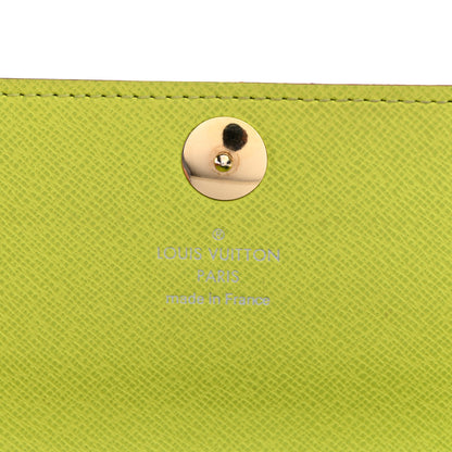 Louis Vuitton Monogram Multicolor Sarah Wallet Black Pistache 6 of 11