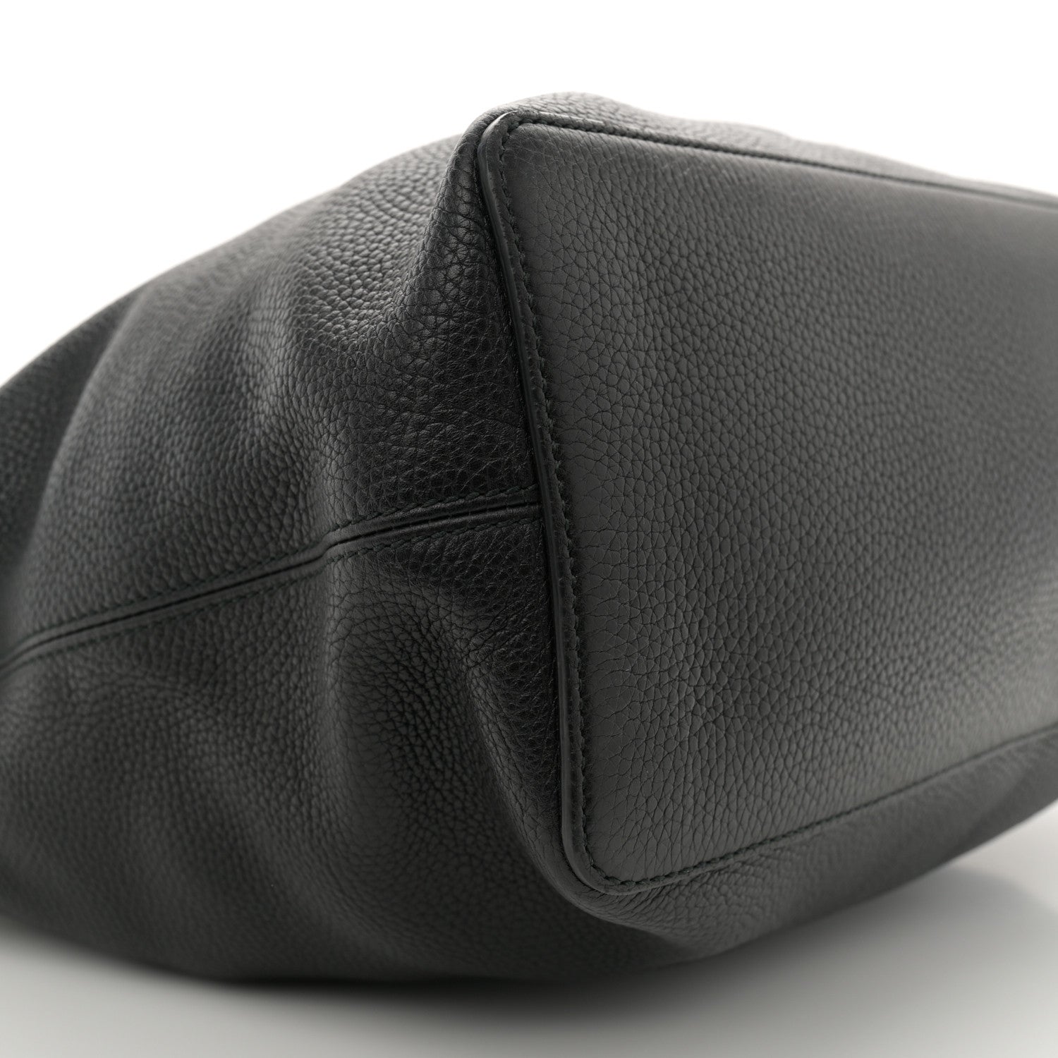Gucci Pebbled Calfskin Large Soho Hobo Black 9 of 11