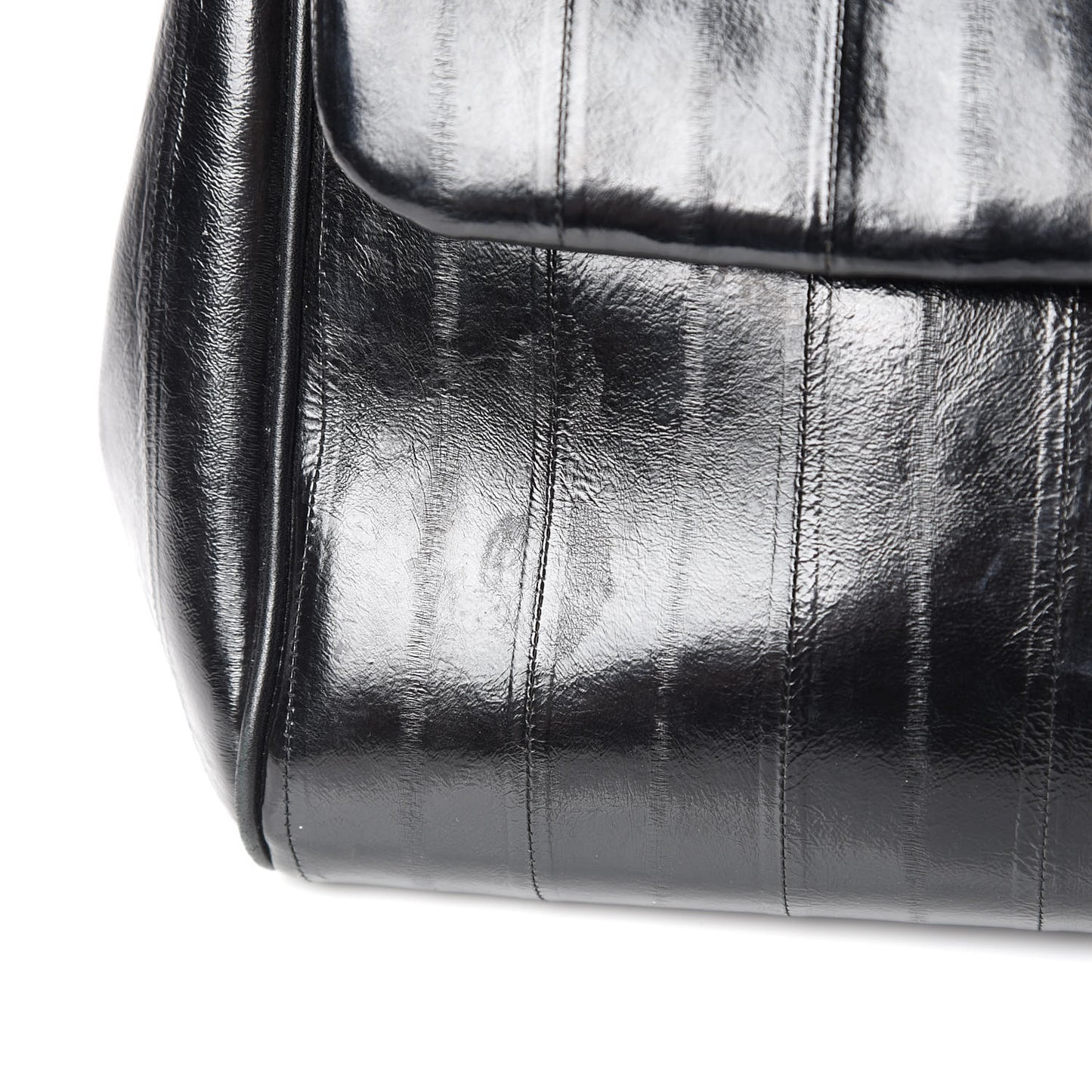 Eel Large Miss Sicily Satchel Black