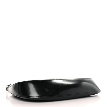 Prada Spazzolato Cleo Shoulder Bag Black 5 of 9
