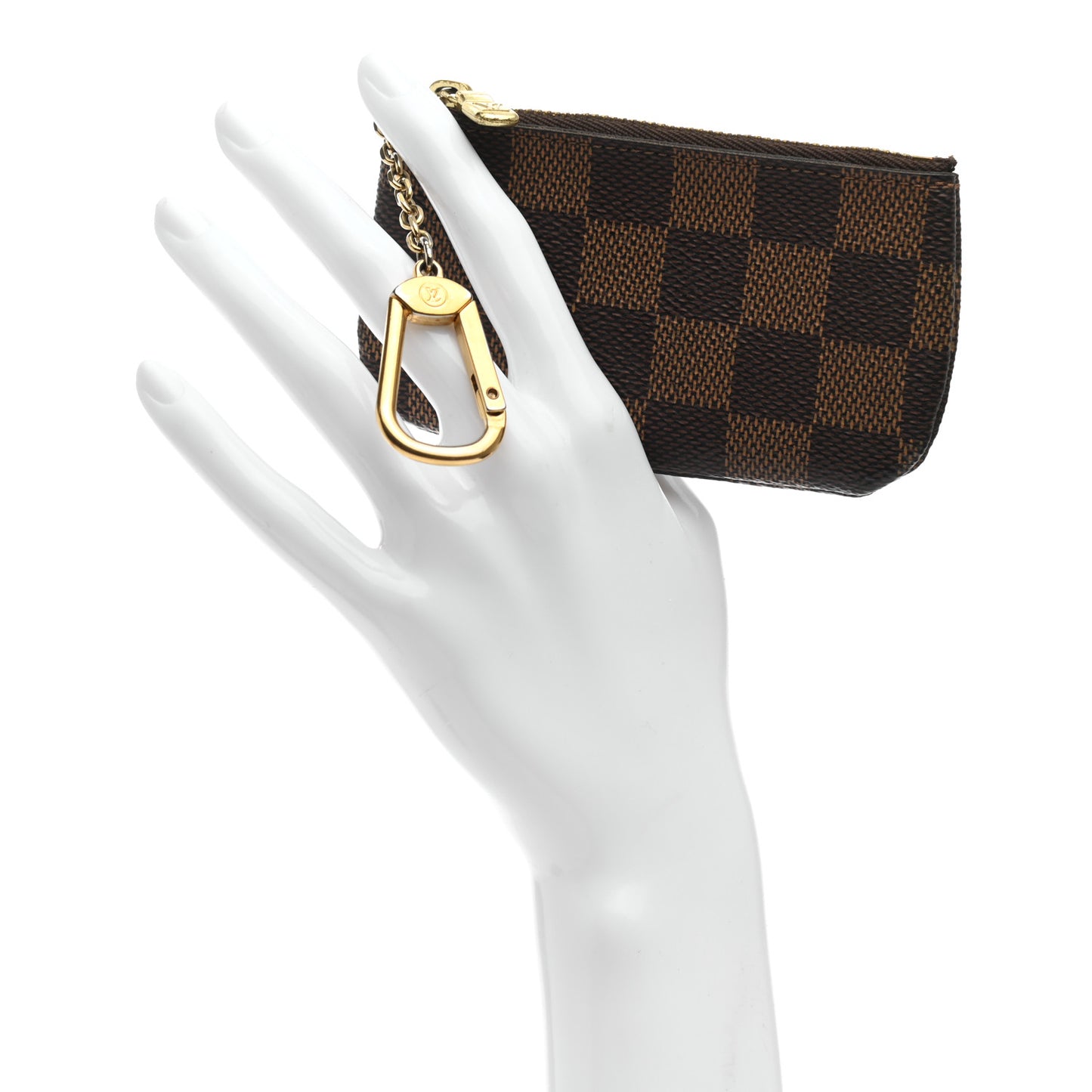 Damier Ebene Key Pouch