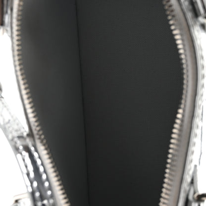 Louis Vuitton Monogram Miroir Alma BB Silver 4 of 9
