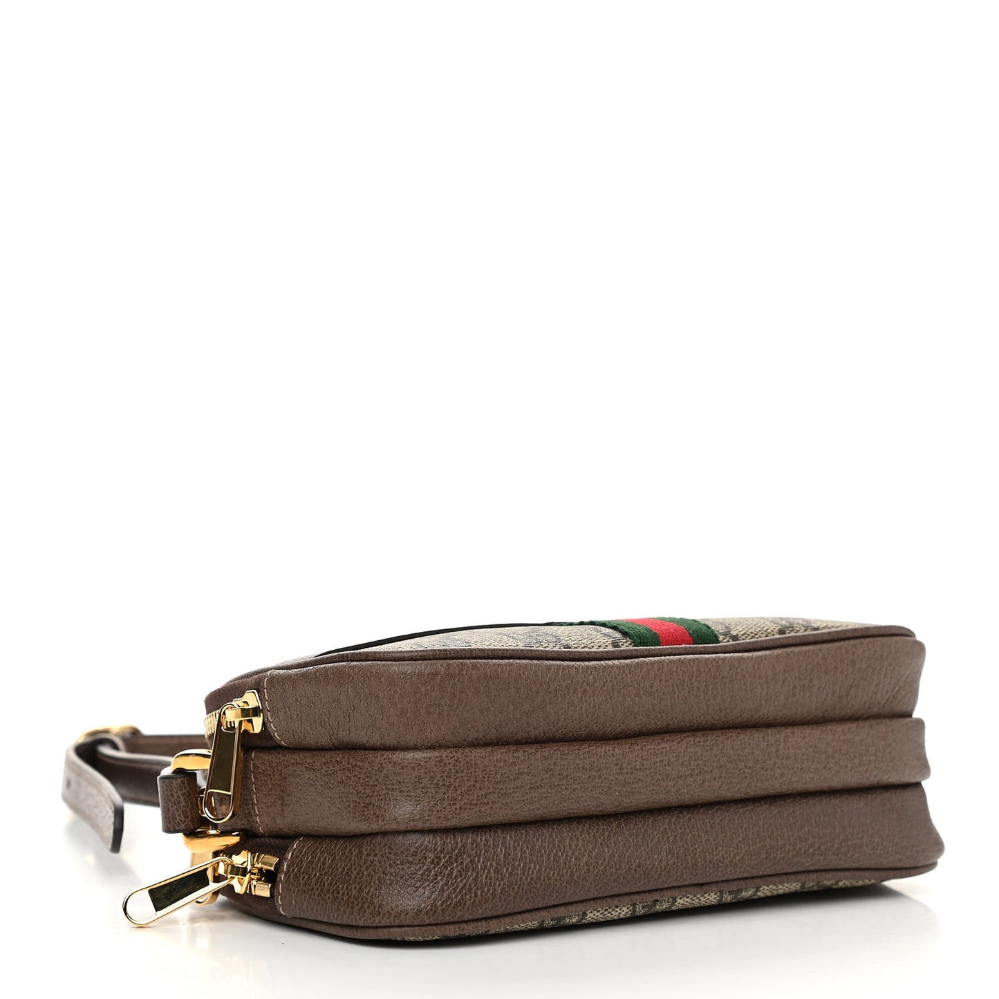 GG Supreme Monogram Web Mini Ophidia GG Bag Brown