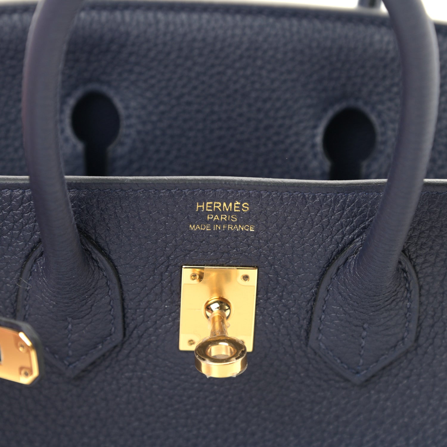 Hermes Togo Birkin 25 Bleu Nuit 6 of 10