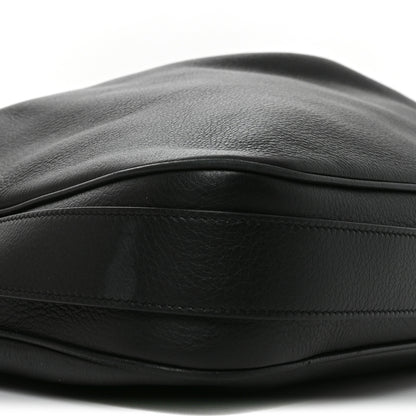 Celine Supple Calfskin Large Romy Shoulder Bag Black Black 8 of 9