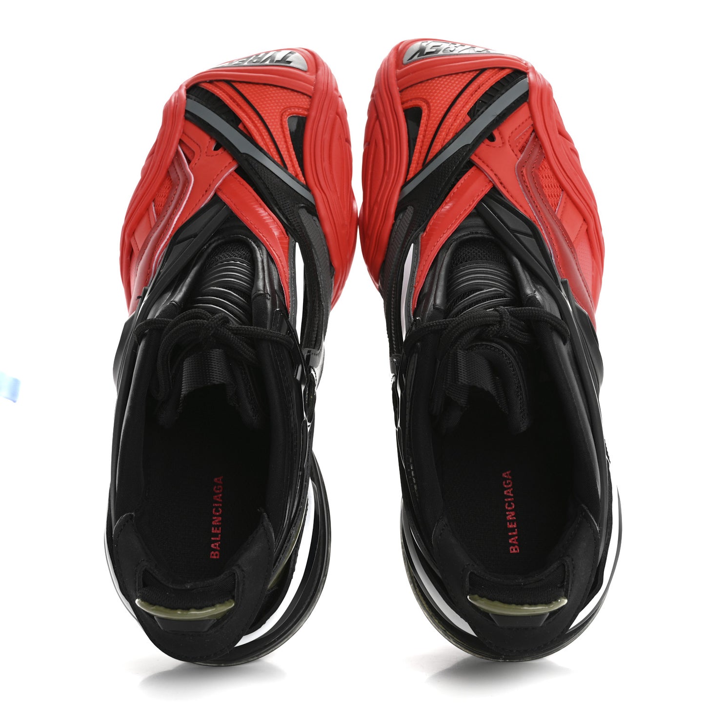 Rubber Mesh Womens Tyrex Sneakers 37 Black Red