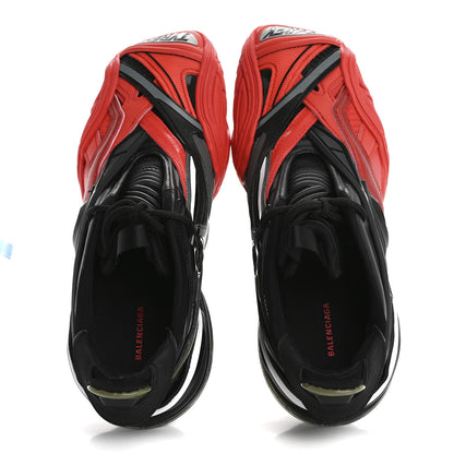 Balenciaga Rubber Mesh Womens Tyrex Sneakers 37 Black Red 2 of 10