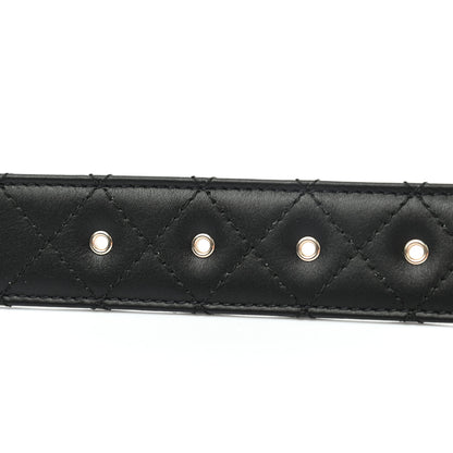Chanel Lambskin Quilted CC Chain Belt 75 30 Black 6 of 14