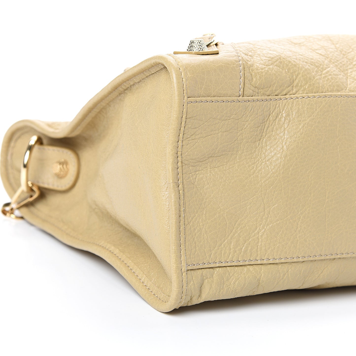 Agneau Giant 12 Gold Hardware City Beige Sable