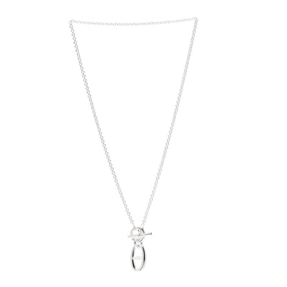 Hermes Sterling Silver Amulette Chaine d'Ancre Necklace 3 of 5