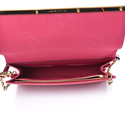 Louis Vuitton Vernis Ana Clutch Rose Indien 5 of 12