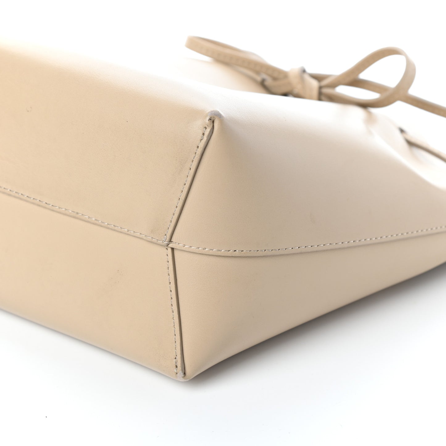 Calfskin Mini Bucket Bag Sand