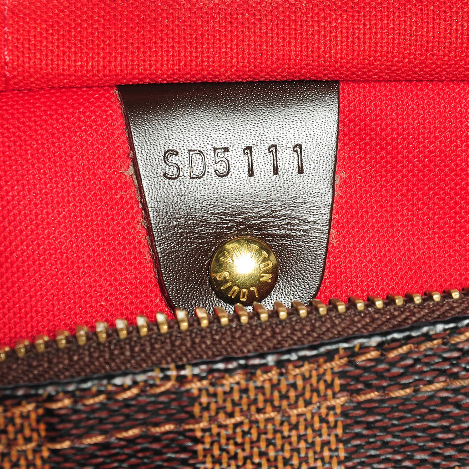 Louis Vuitton Damier Ebene Speedy 30 6 of 7