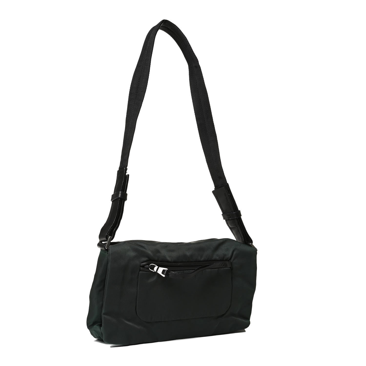 Prada Tessuto Nylon Shoulder Bag Antracite 3 of 15