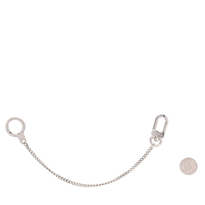 Louis Vuitton Pochette Extender Key Ring Chain Silver 2 of 3