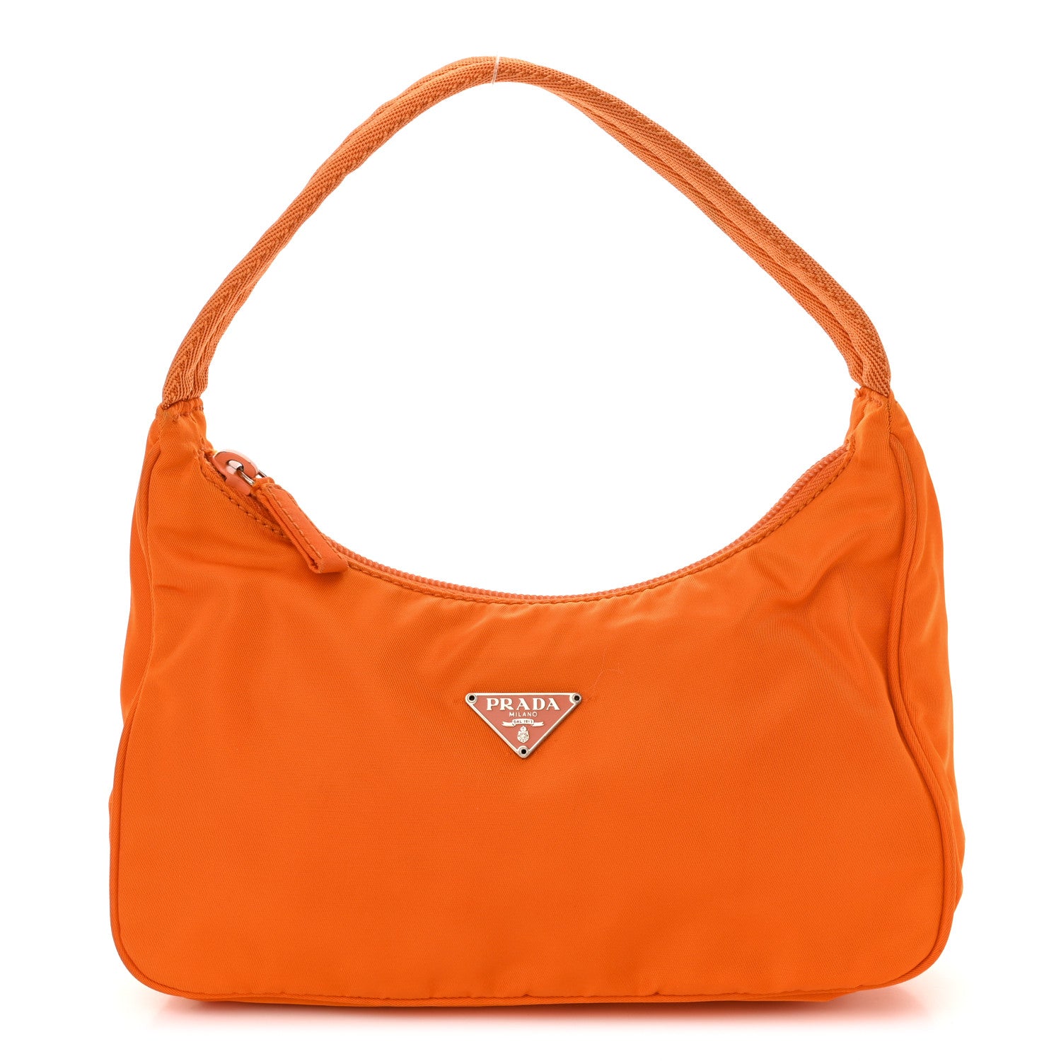 Prada Tessuto Nylon Sport Mini Shoulder Bag Arancio 1 of 9