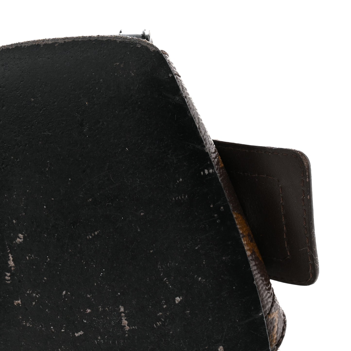 Calfskin Monogram Patti Wedge Half Boots 37 Black