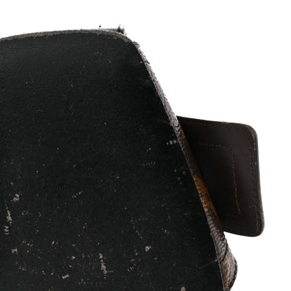 Louis Vuitton Calfskin Monogram Patti Wedge Half Boots 37 Black 18 of 18
