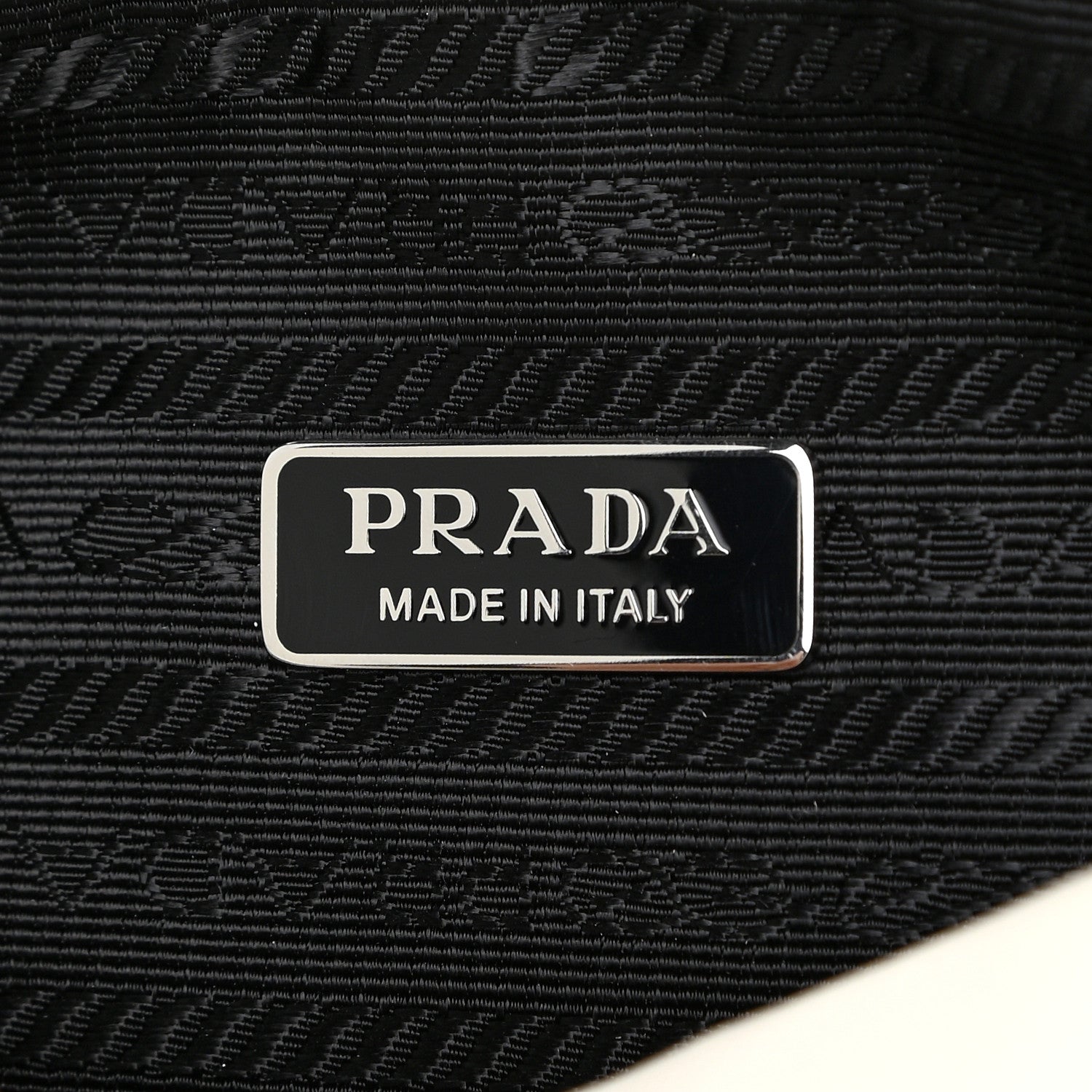 Prada Grace Lux Triangle Shoulder Bag White 6 of 11
