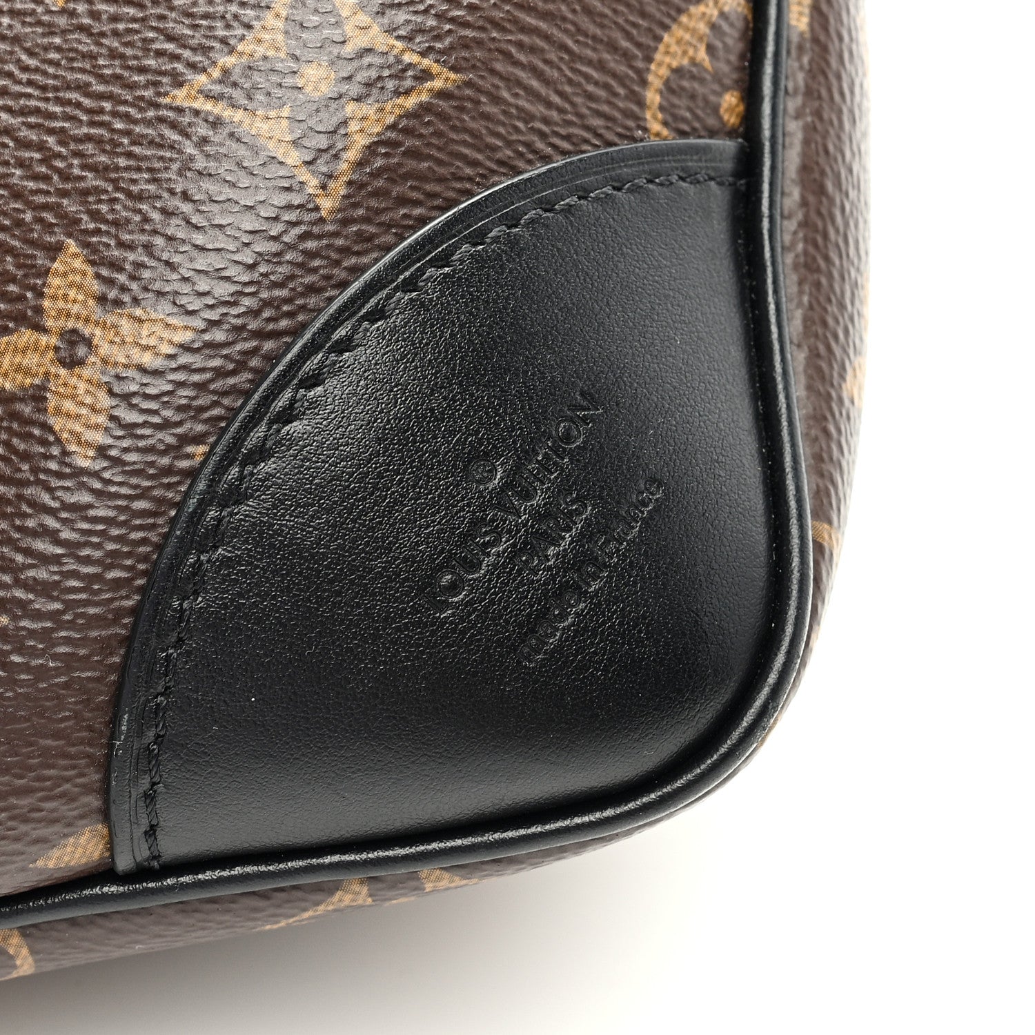 Louis Vuitton LOUIS VUITTON Monogram Odeon MM Black 5 of 7