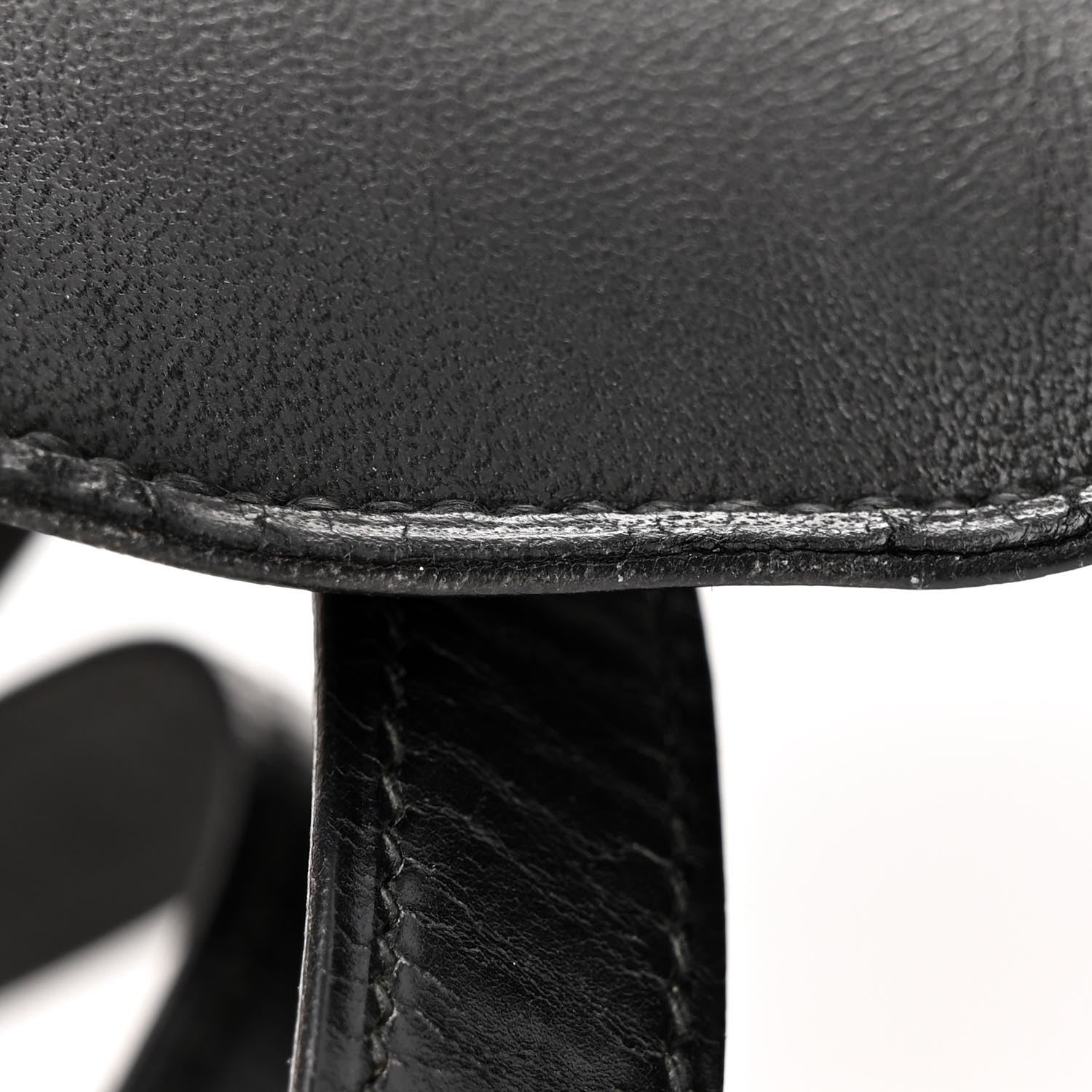 Hermes Box Kelly Cadena Lock Shoulder Bag Black 10 of 14